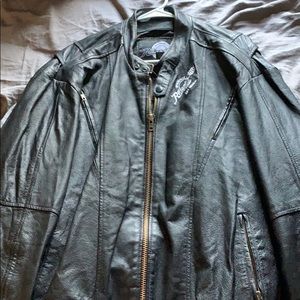 Riders club leather jacket